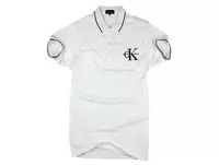 ck hommes short sleeve t-shirt cktsm white